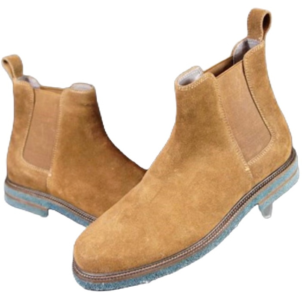 DONALD PLINER SUEDE ANKLE BOOTS MEN , SIZE 8.5